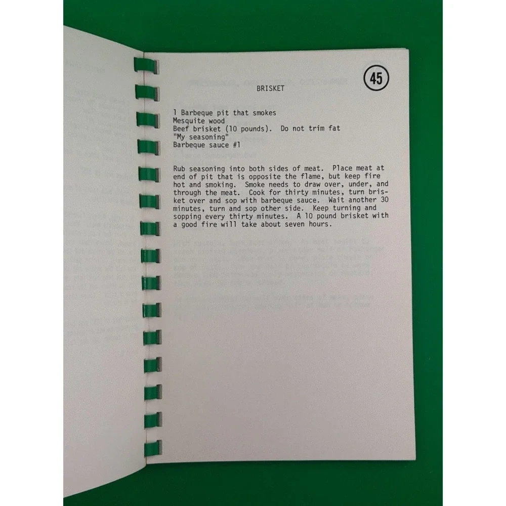 You Cantwell Cook Without Charlie's Book Cookbook Texas Recipes Spiral Bound